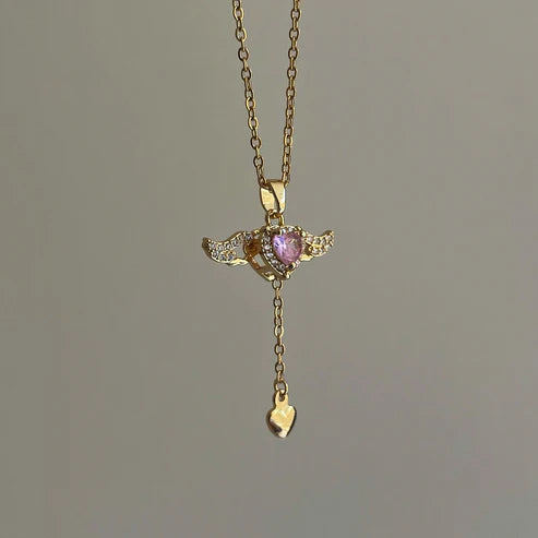 👼✨ Collar Angelical + Caja de Regalo