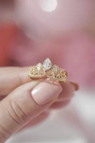 👑💜 Anillo Princesa Rapunzel