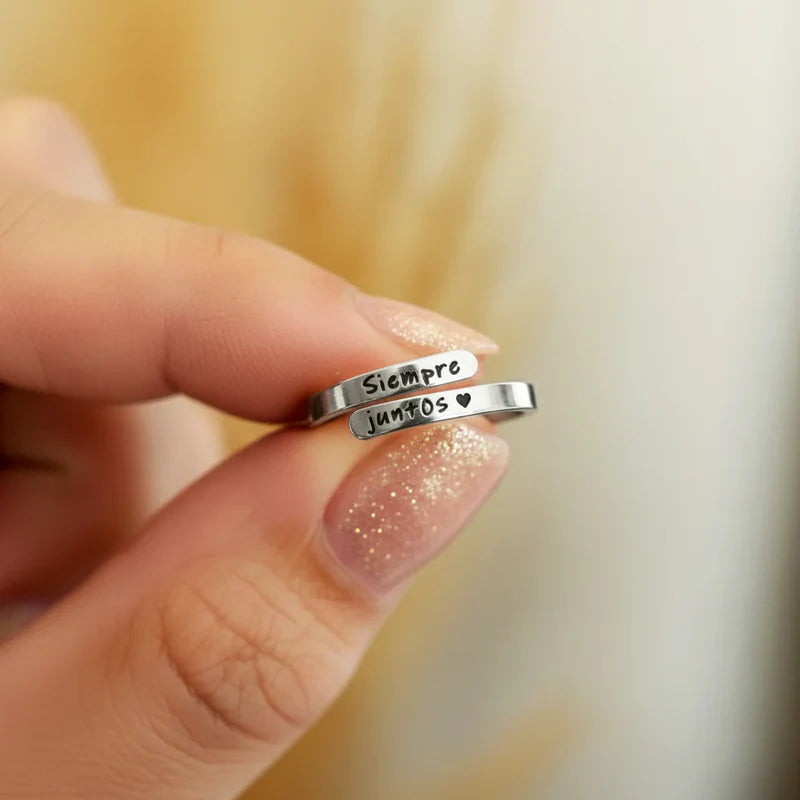 💕 Anillo “Siempre Juntos” + Caja de Lujo