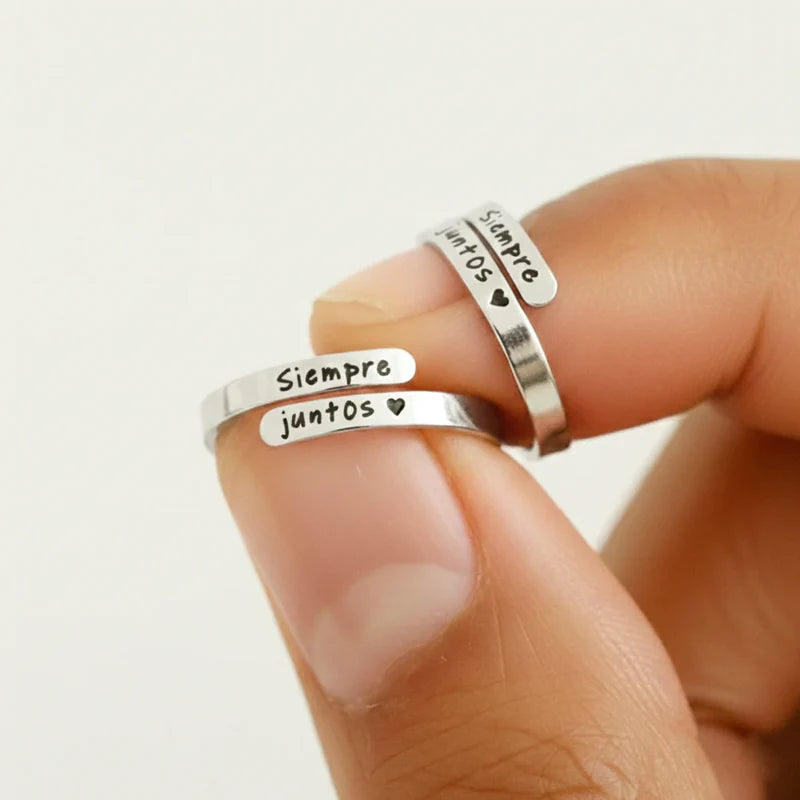 💕 Anillo “Siempre Juntos” + Caja de Lujo