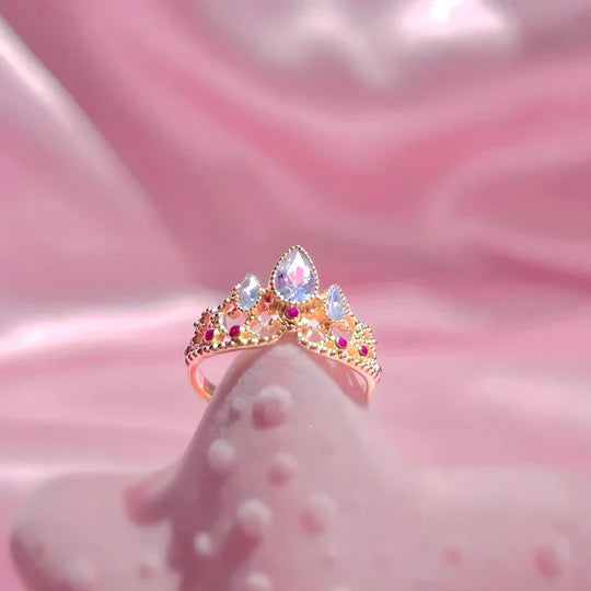 👑💜 Anillo Princesa Rapunzel