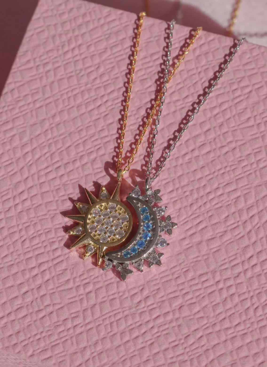 ☀️🌙 Collar Duo Sol y Luna
