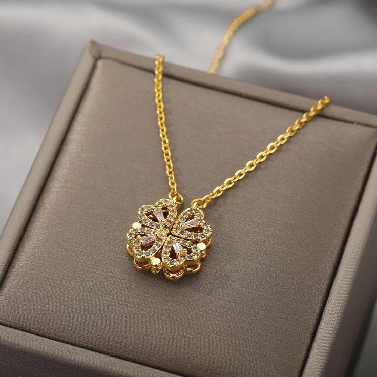 🍀 Collar de la Buena Suerte + Caja de Regalo