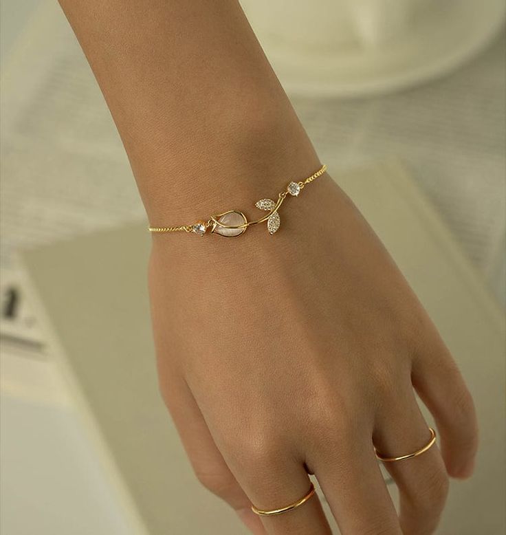 🌷 Pulsera Tulipán Flor