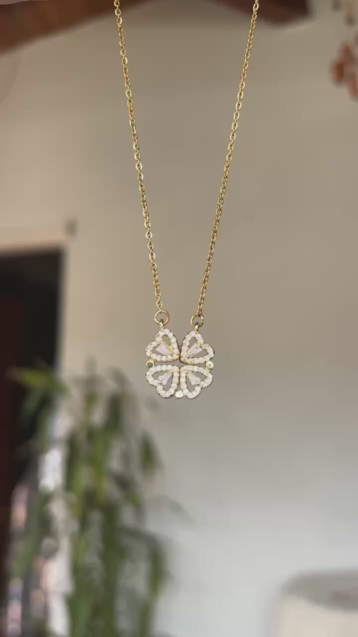🍀 Collar de la Buena Suerte + Caja de Regalo