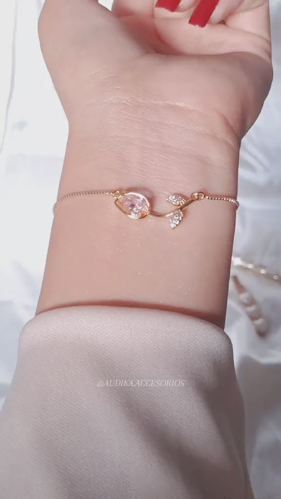 🌷 Pulsera Tulipán Flor